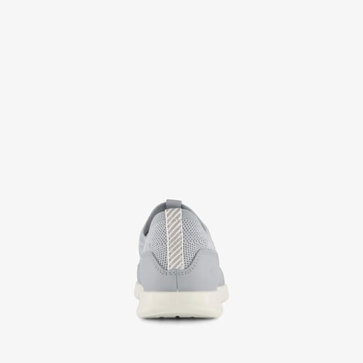 ECCO Gruuv Lite W Limestone leren dames sneakers blauw