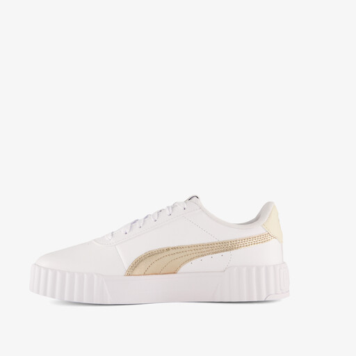 Carina 3.0 metallic dames sneakers wit