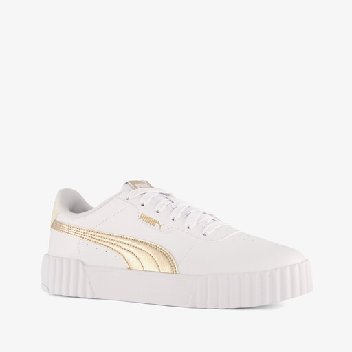 Carina 3.0 metallic dames sneakers wit