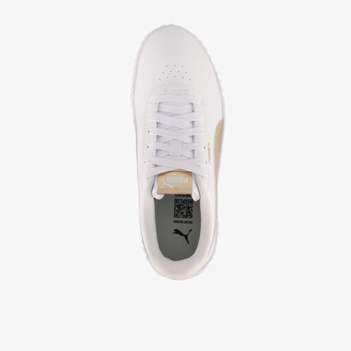 Carina 3.0 metallic dames sneakers wit