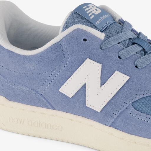 BB80 suede heren sneakers blauw