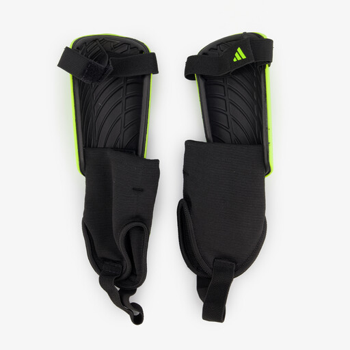 Tiro Match kinder scheenbeschermers zwart goud