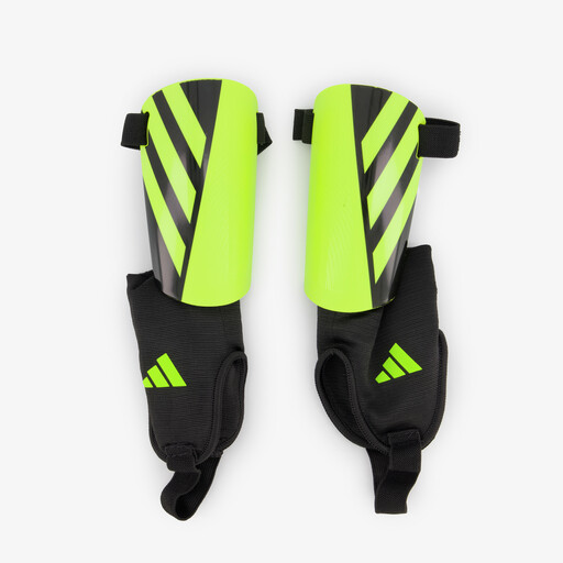 Tiro Match kinder scheenbeschermers zwart goud