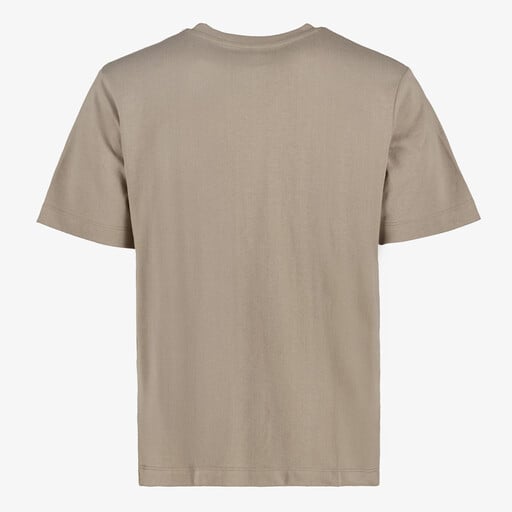 Heren T-shirt beige