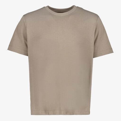 Heren T-shirt beige