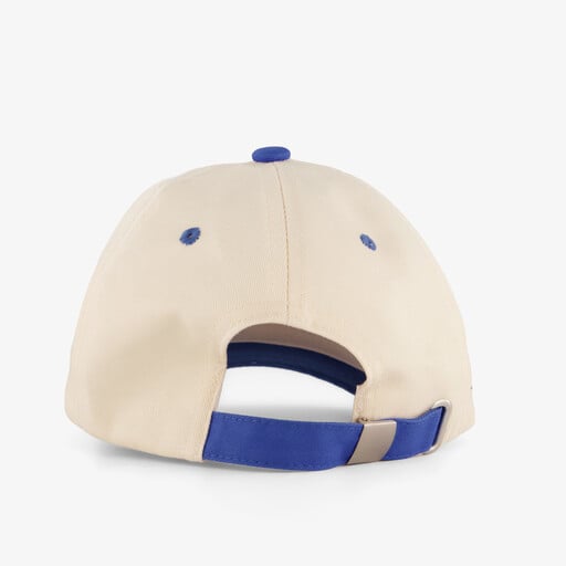 Kinder pet met smiley wit blauw