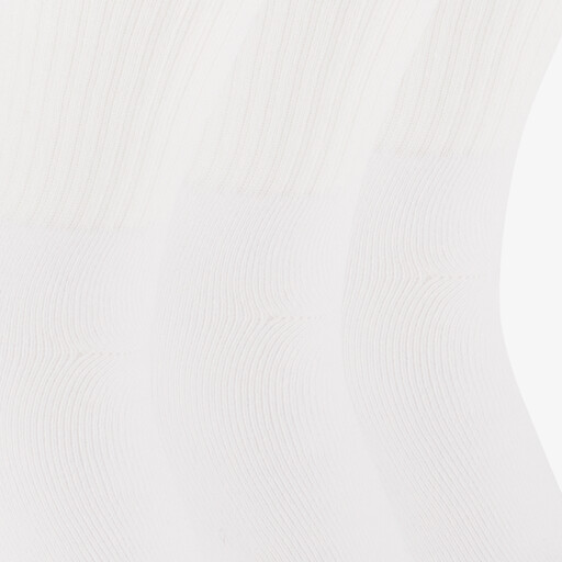 3-pack unisex sportsokken wit