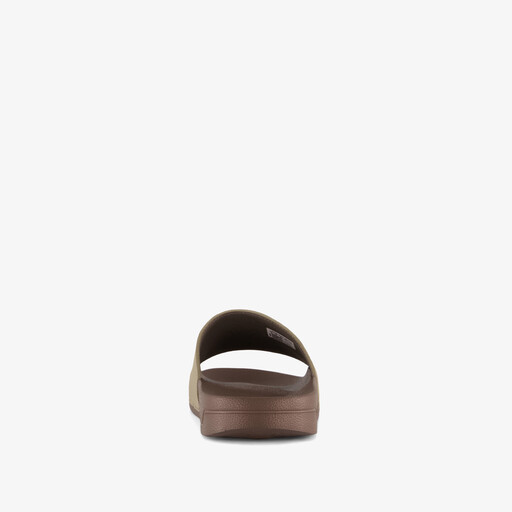 Adilette Shower heren badslippers bruin groen