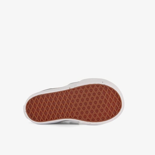 Meisjes sneakers met panterprint zwart wit