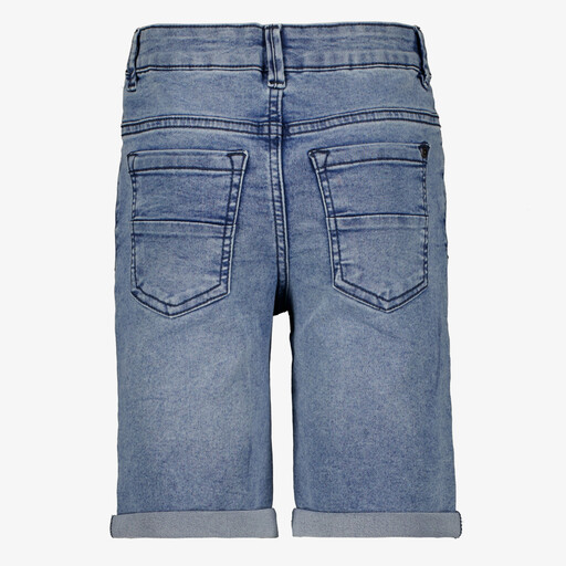 Jongens denim short blauw