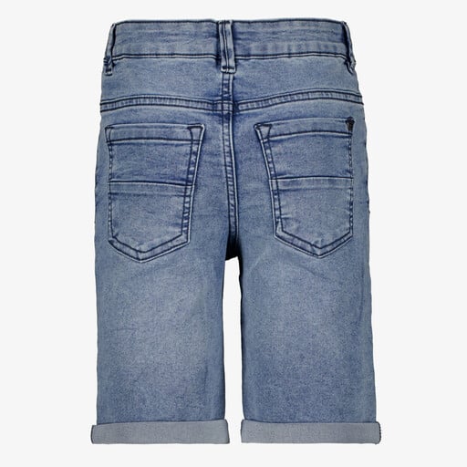Jongens denim short lichtblauw