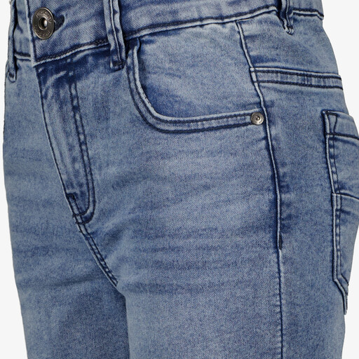 Jongens denim short blauw