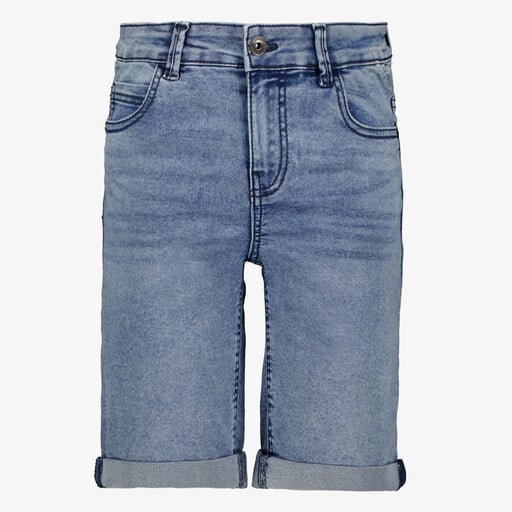 Jongens denim short lichtblauw