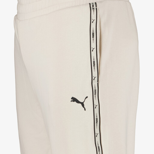 ESS Tape heren joggingbroek cremekleurig