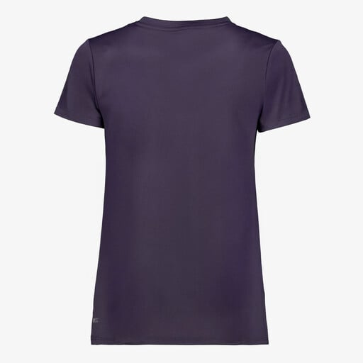 Tad Essentials dames sport T-shirt donkerpaars