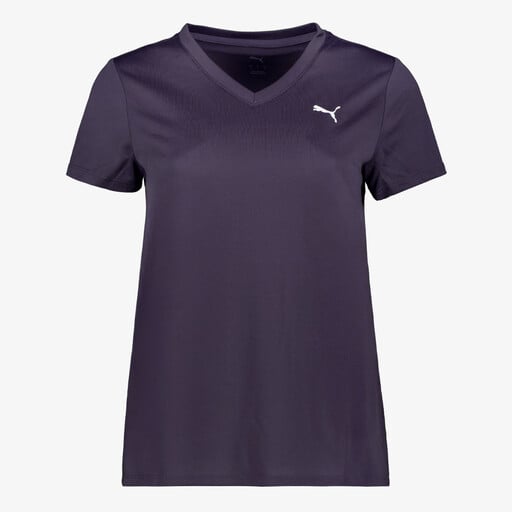 Tad Essentials dames sport T-shirt donkerpaars