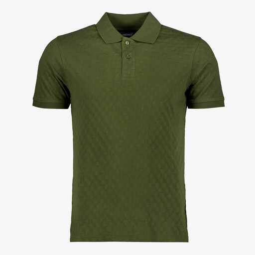 Heren polo groen