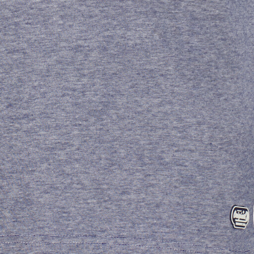 Heren T-shirt blauw grijs