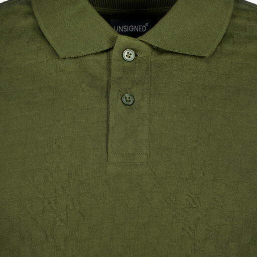 Heren polo groen