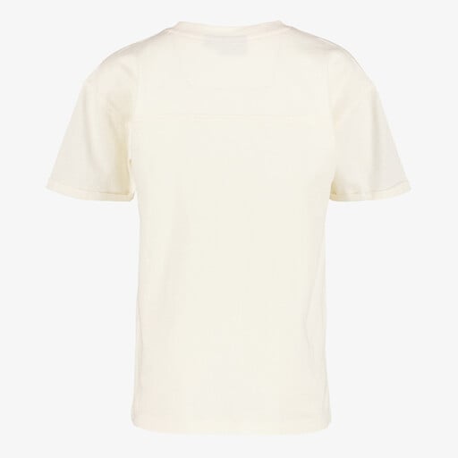 Jongens T-shirt met opdruk wit
