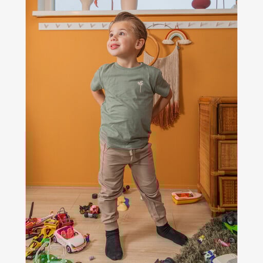Jongens T-shirt met opdruk palmboom
