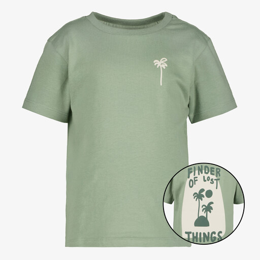 Jongens T-shirt met opdruk palmboom