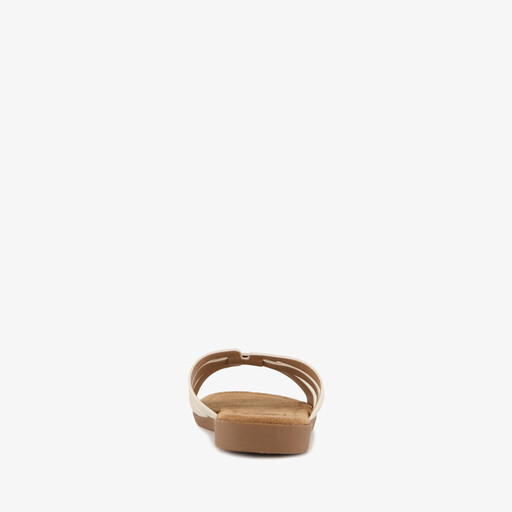 Dames slippers beige