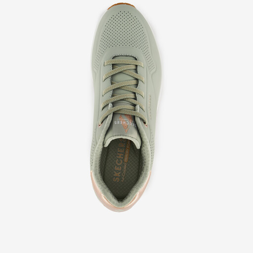 Uno-Shimmer Away dames sneakers groen