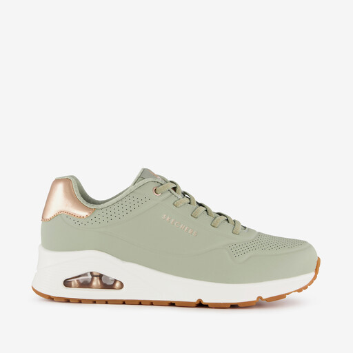 Uno-Shimmer Away dames sneakers groen