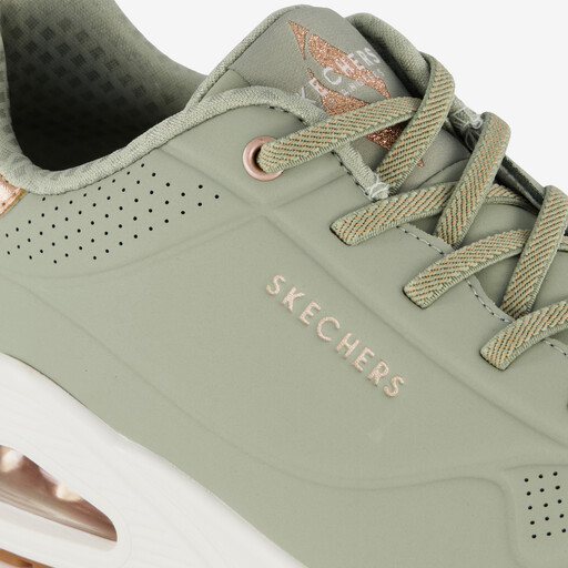 Uno-Shimmer Away dames sneakers groen