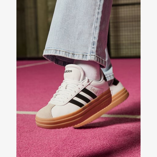 VL Court Bold dames sneakers wit zwart