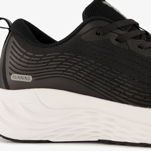Dames hardloopschoenen zwart wit