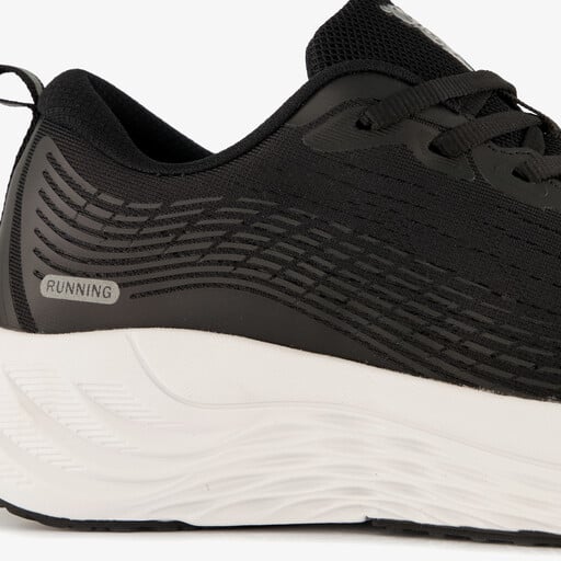 Dames hardloopschoenen zwart wit
