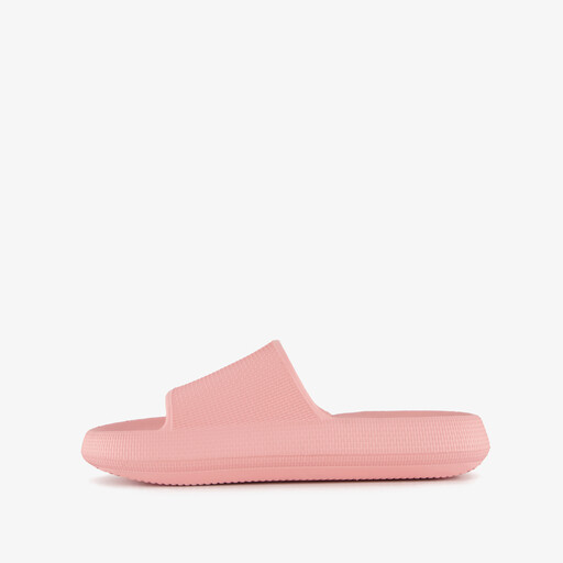Dames badslippers lichtroze