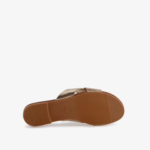 Dames slippers goud