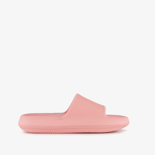 Dames badslippers lichtroze