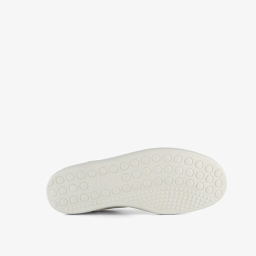 ECCO Classic suede dames sneakers wit