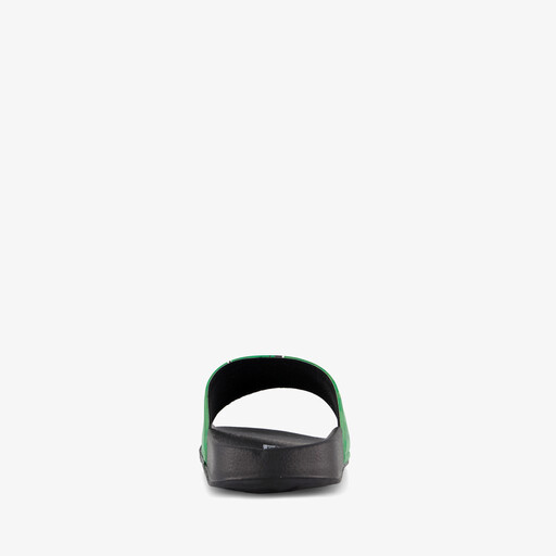 Kinder badslippers zwart groen