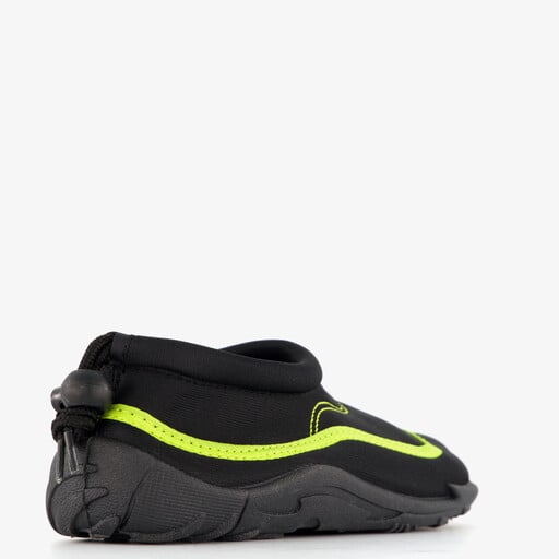 Waterschoenen met aantrekkoord zwart geel