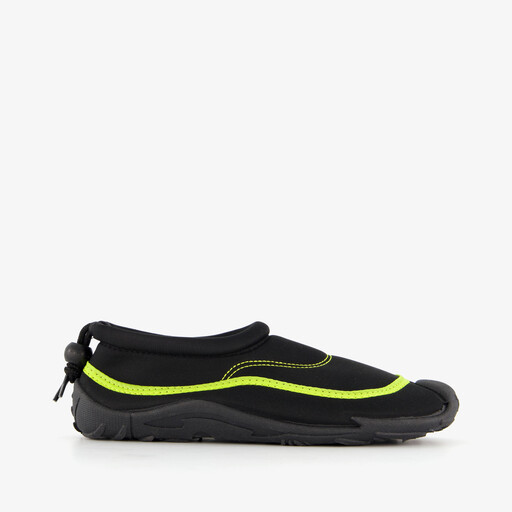 Waterschoenen met aantrekkoord zwart geel