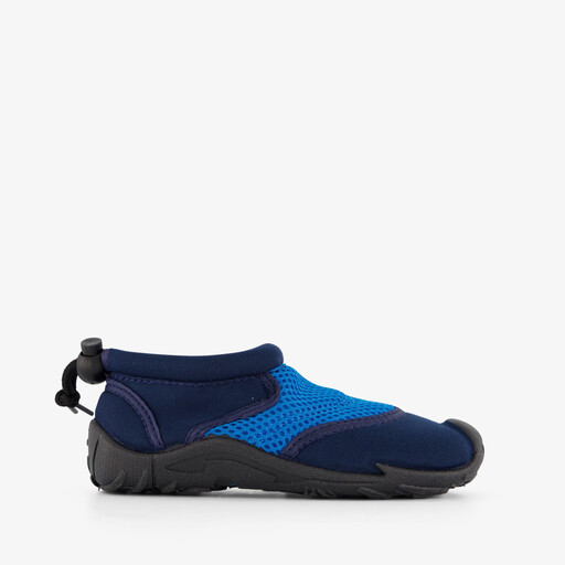Kinder waterschoenen met aantrekkoord blauw