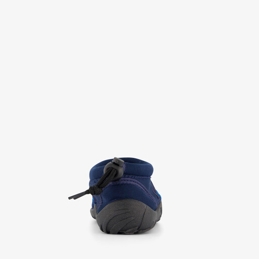 Kinder waterschoenen met aantrekkoord blauw