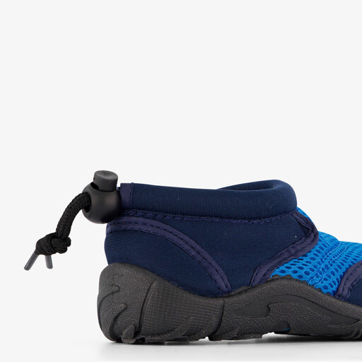Kinder waterschoenen met aantrekkoord blauw
