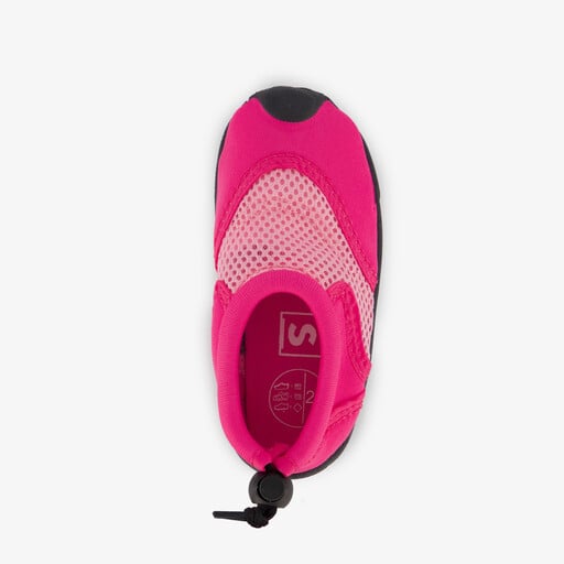 Kinder waterschoenen met aantrekkoord roze