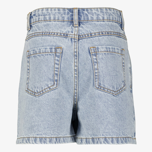 Denim meisjes skort lichtblauw