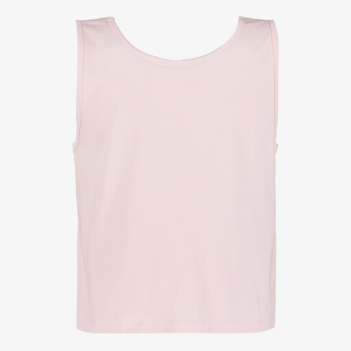 Name It cropped meisjes top met opdruk roze