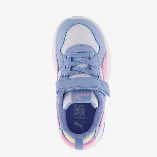 Trinity 2 LT AC+ kinder sneakers lichtblauw roze