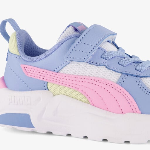 Trinity 2 LT AC+ kinder sneakers lichtblauw roze