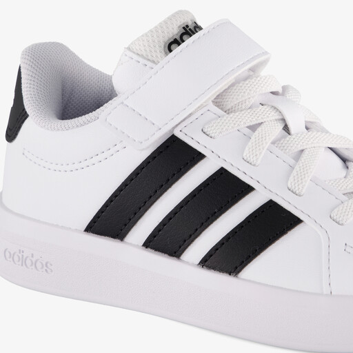 Grand Court 3.0 kinder sneakers wit zwart