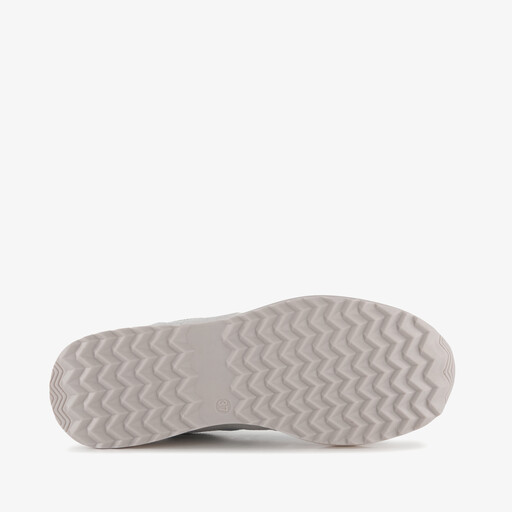 Suède dames sneakers blauw